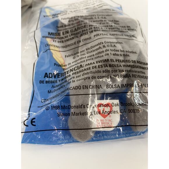 Ty Beanie Babies Bundle (2pcs) Mel And Mel McDonald’s Toy Teenie Beanie Baby - Picture 4 of 13